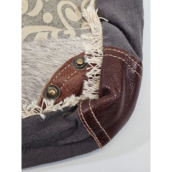 MW Myra Bags Leaf Print Small Shoulder Bag Handbag Purse Shoulderbag S-1151 NEW - Picture 5 of 8